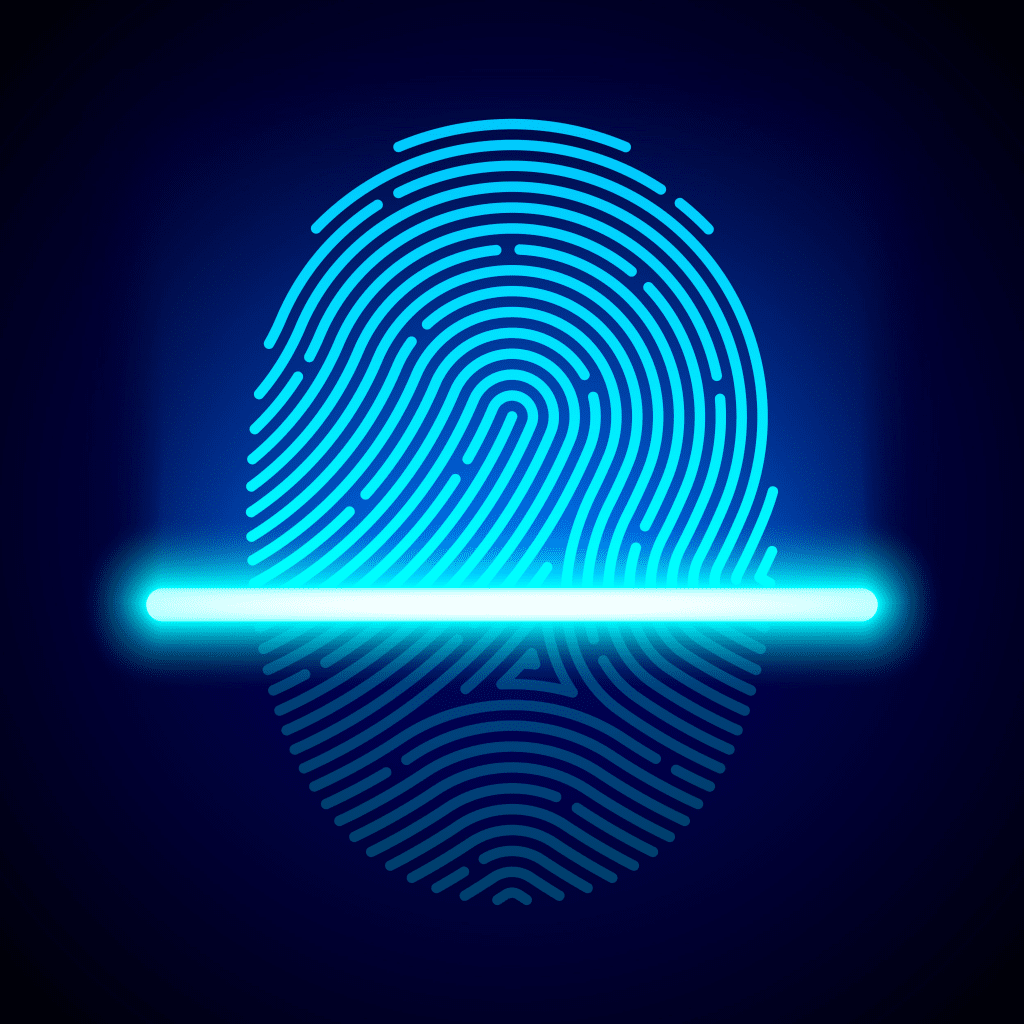 Securing the app using biometrics or a PIN