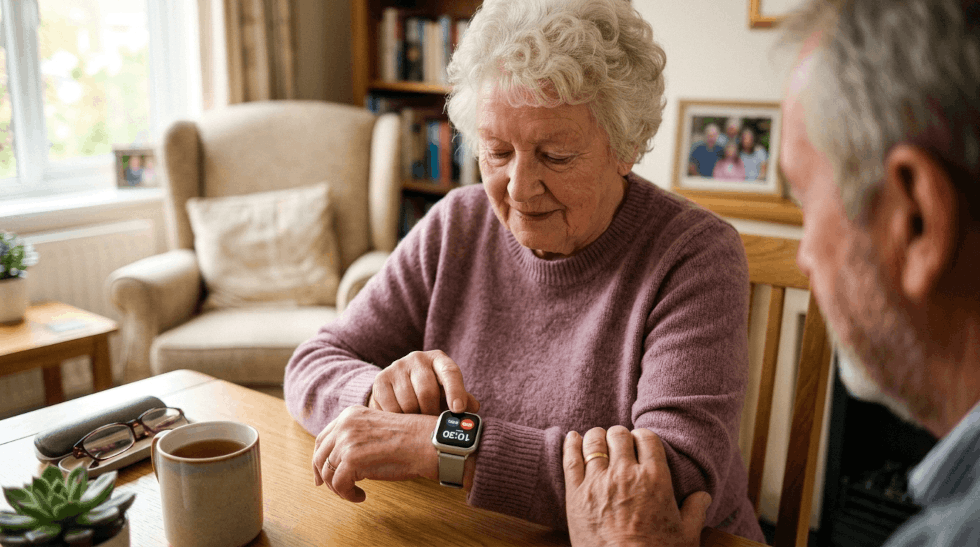 smartwatch dla seniora