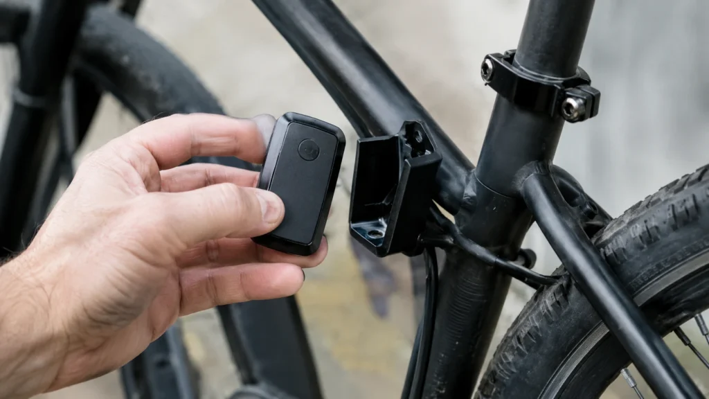 Tracker GPS do roweru